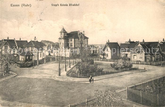 Essen Ruhr Friedrich Krupp Kolonie Alfredshof