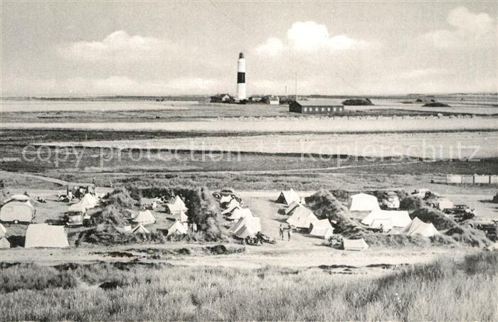 Wenningstedt Sylt Campingplatz und Leuchtturm