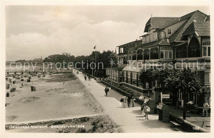 Niendorf Ostseebad Strandpromenade