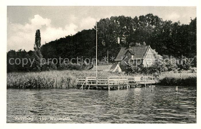 Ratzeburg Schleswig-Holstein Walkmuehle am See