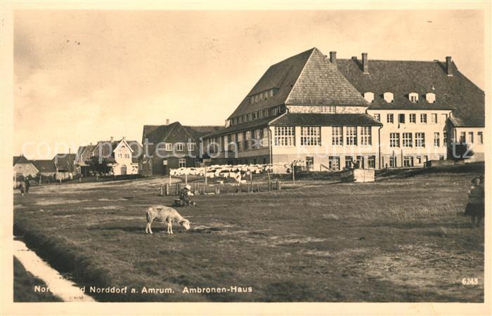 Norddorf Amrum Abronenhaus Nordseebad