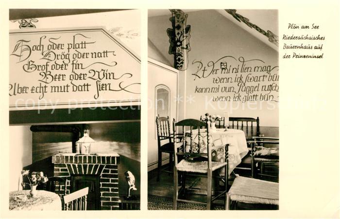 Ploen See Niedersaechsisches Bauernhaus 17. Jhdt. Ausflugsgaststaette Prinzenins