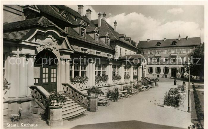 Bad Steben Staatliches Kurhaus im Frankenwald