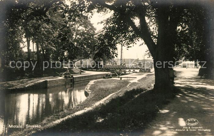 Motala Slussen Schleuse