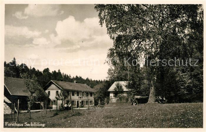 Koenigstein Oberpfalz Forsthaus Sackdilling