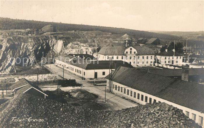 Falun Dalarnas Lan Gruvan Bergwerk