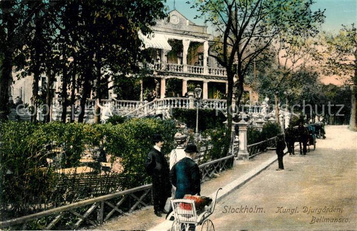 Stockholm Kungl Djurgarden Bellmansro