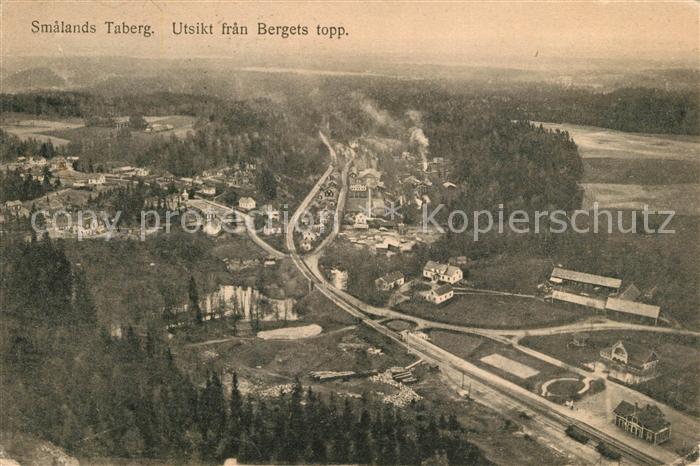 Smalands Taberg utsikt fran Bergets topp