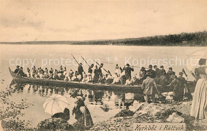 Raettvik Kyrkbat Kirchboot