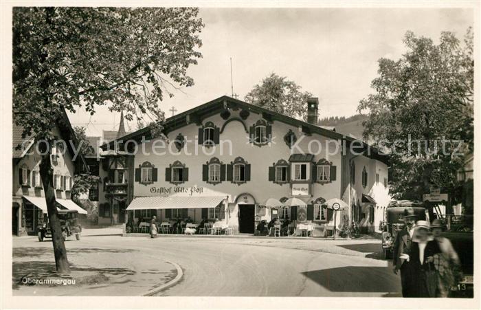 OBERAMMERGAU Bayern Gasthof Alte Post