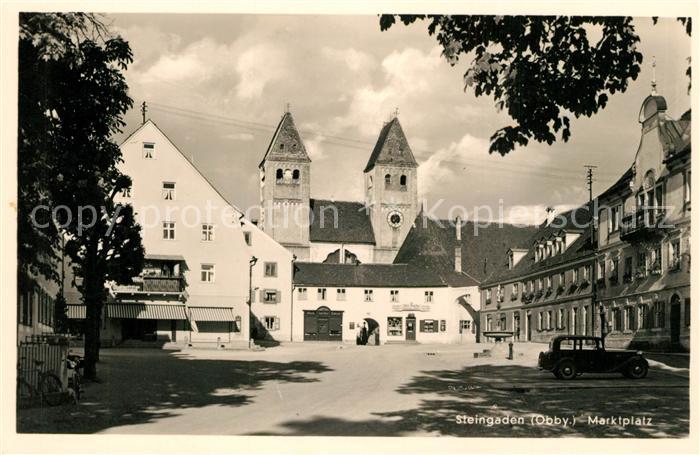 Steingaden Oberbayern Marktplatz