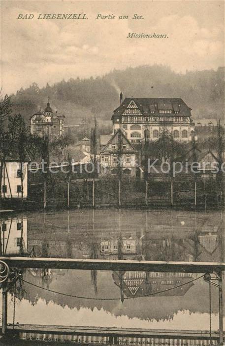 Bad Liebenzell Partie am See Missionshaus Kurort im Schwarzwald