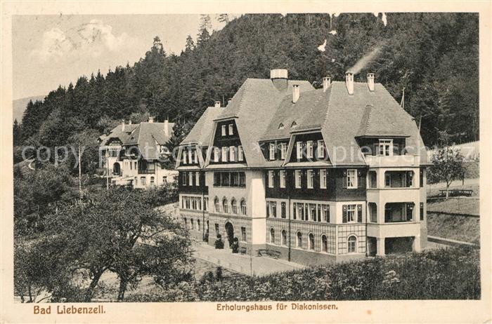 Bad Liebenzell Erholungshaus fuer Diakonissen Kurort im Schwarzwald