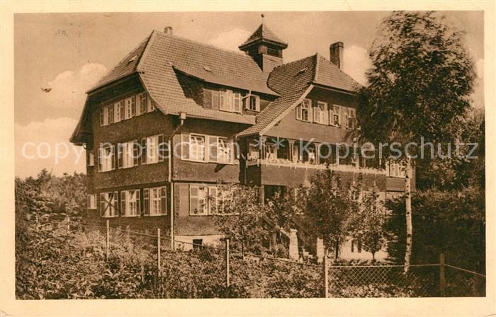 Unterlengenhardt Erholungsheim Burghalde Kurort im Schwarzwald