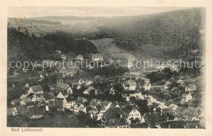 Bad Liebenzell Panorama Kurort im Schwarzwald