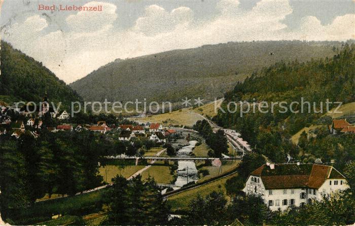 Bad Liebenzell Panorama Nagoldtal Kurort im Schwarzwald