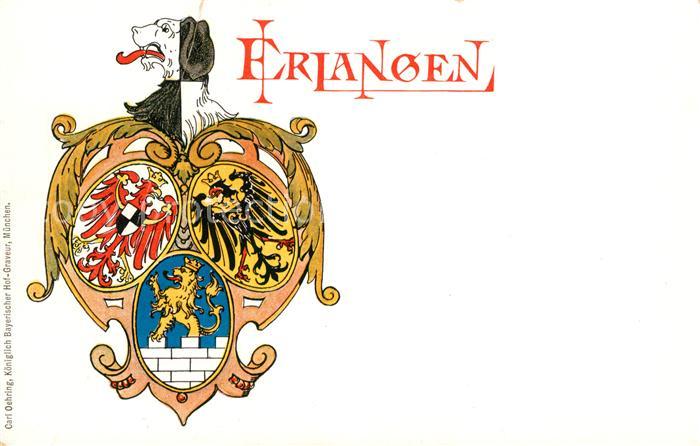 ERLANGEN Bayern Wappen