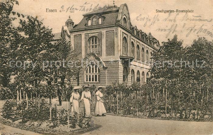 Essen Ruhr Stadtgarten Rosenplatz