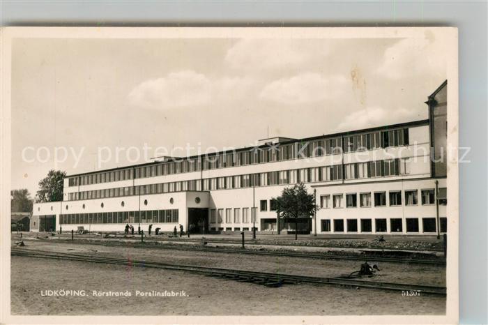 Lidkoeping Roerstrands Porslinsfabrik