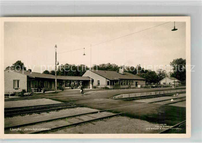 Ljungby Jaernvaegsstationen Bahnhof