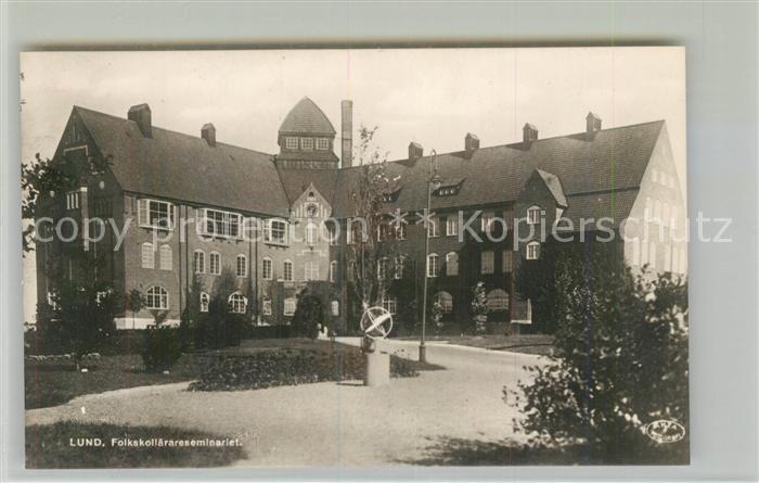 Lund Skane Lan Folkskollaerareseminariet Grundschullehrer Seminar