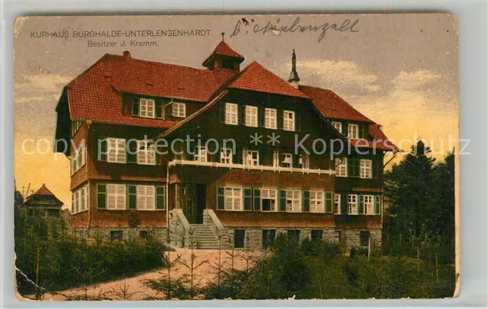 Unterlengenhardt Kurhaus Burghalde Kurort im Schwarzwald