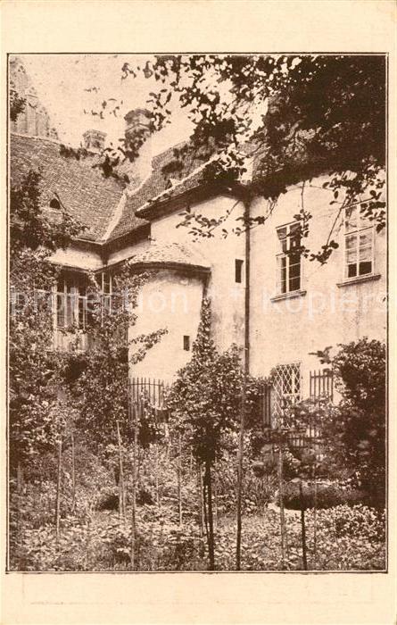 Bruenn Brno Stilleben im Garten des Augustinerklosters