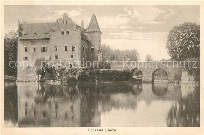 Cervena Lhota Wasserschloss