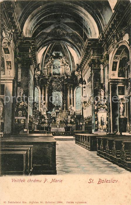 Boleslav Vnitrek chramu P Marie St Boleslav