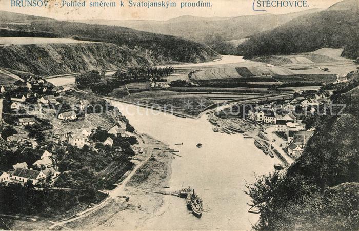 Stechovice Pohled smerem k Svatojanskym proudum