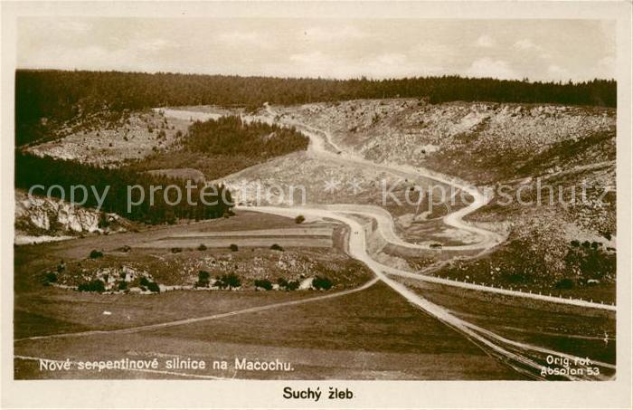 Macocha Tschechien Nove serpentinove silnice