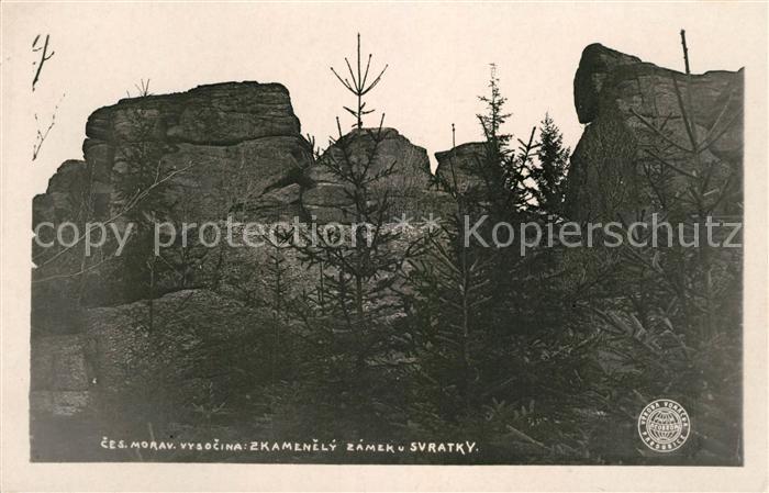 Svratka Zkamenily Zamek