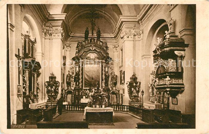 Svaty Jan pod Skalou Presbiterium kostela