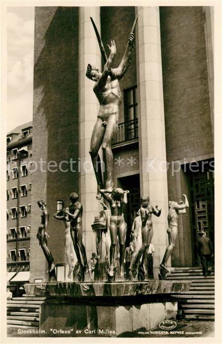 Stockholm Orfeus av Carl Milles