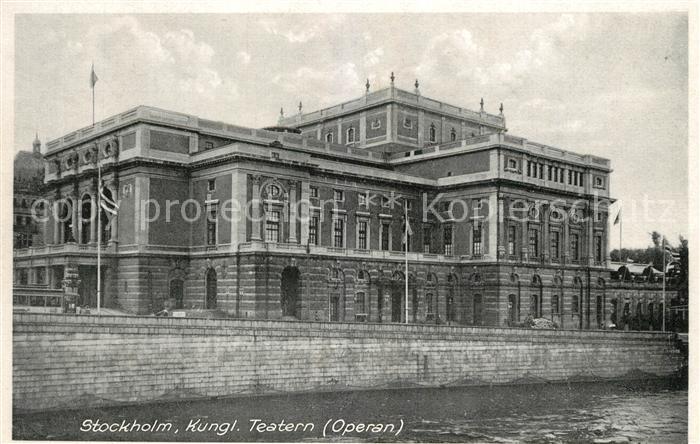 Stockholm Kungl Teatern Operan