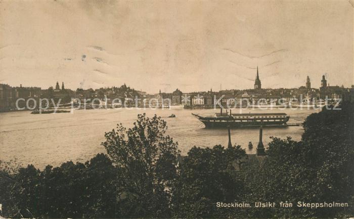 Stockholm Utsikt fran Skeppsholmen