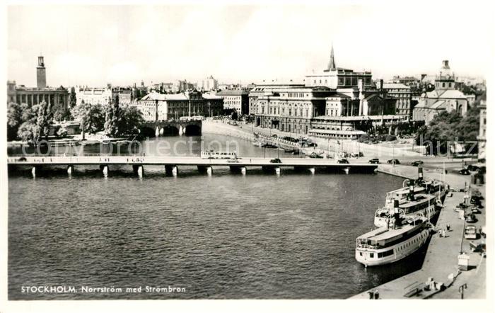 Stockholm Norrstroem med Strombron