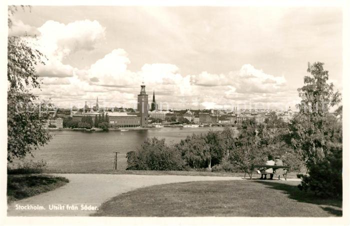 Stockholm Utsikt fran Soeder