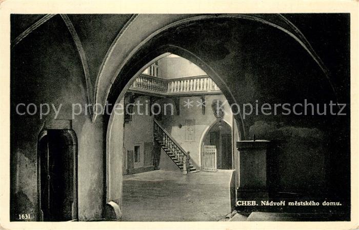 Cheb Eger nadvori mestskeho domu