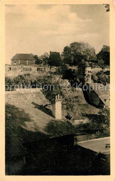 Cheb Eger Pohled na cisarskou tvrz