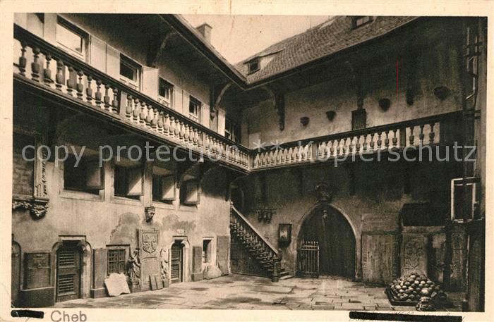 Cheb Eger Innenhof Museum