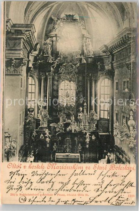 Stare Boleslavi Oltar v kostele Marianskem