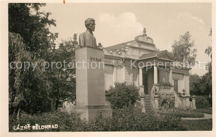 Belohrad Lazne Bueste Denkmal