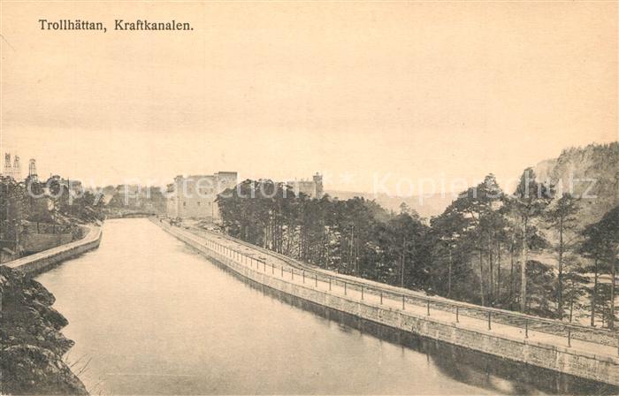 Trollhaettan Kraftkanalen