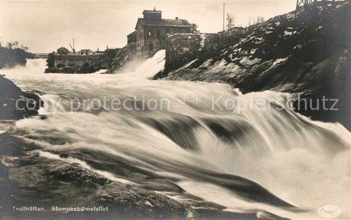 Trollhaettan Stampestroemsfallet