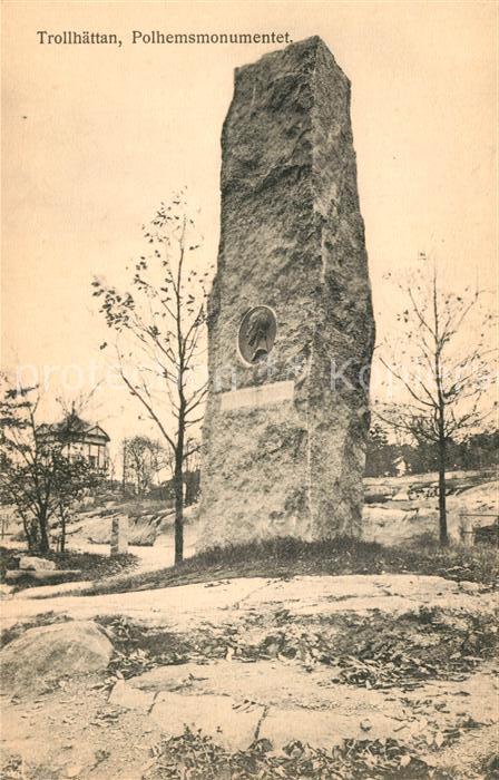 Trollhaettan Polhemsmonumentet
