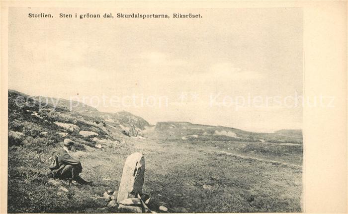 Storlien Sten i groenan dal