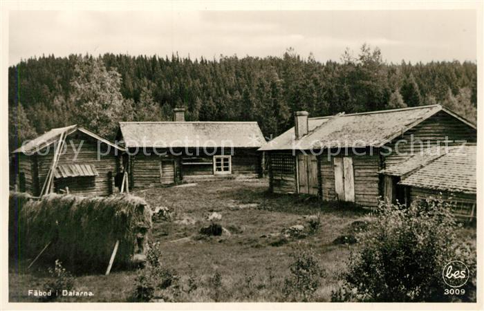 Dalarna Faebod Holzhaeuser