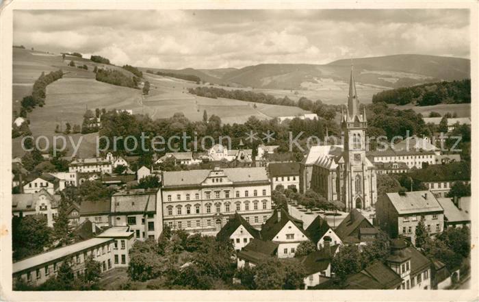 Krkonose Fliegeraufnahme Vrchlabi