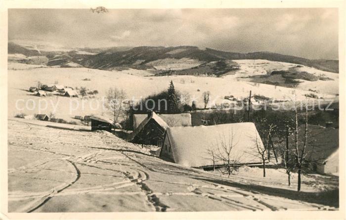 Vysoke nad Jizerou Pohled do Krkonos